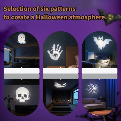 Proyector de luz USB para Halloween
